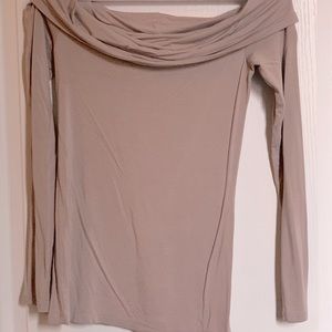 Off-The-Shoulder Wilfred Jersey Top